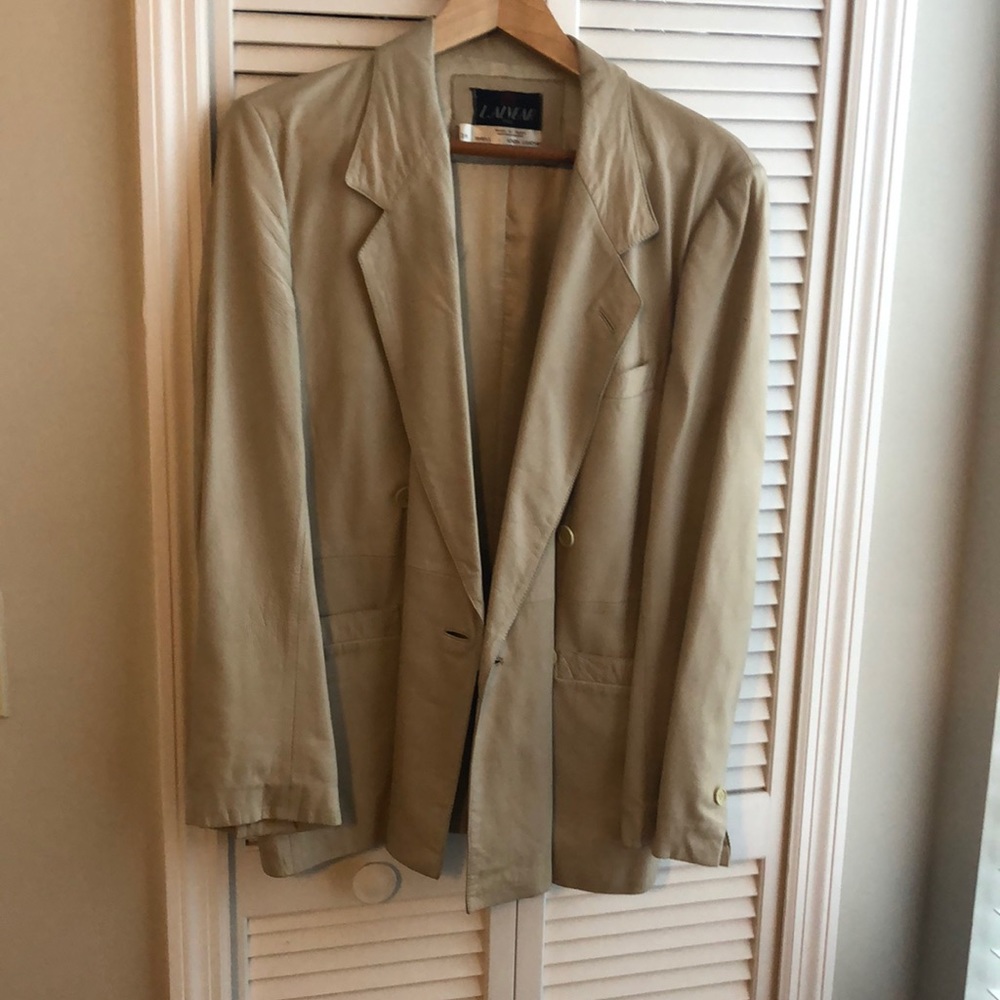 🌺Louis Alvear Piel 100%leather jacket from Spain